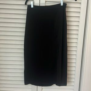 BCBG midi silky skirt